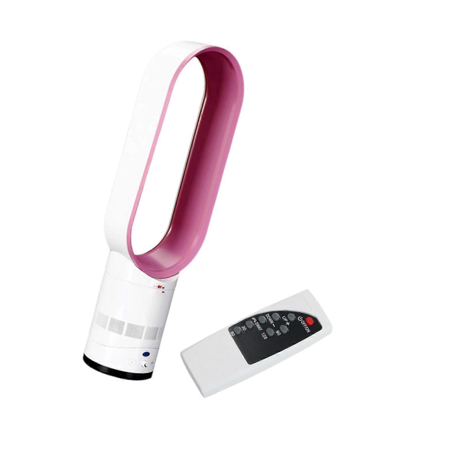 Ventilatore a torre Ventilatore di raffreddamento personale Ventilatore senza lama da 16 pollici per camera da letto dormitorio ufficio rosa