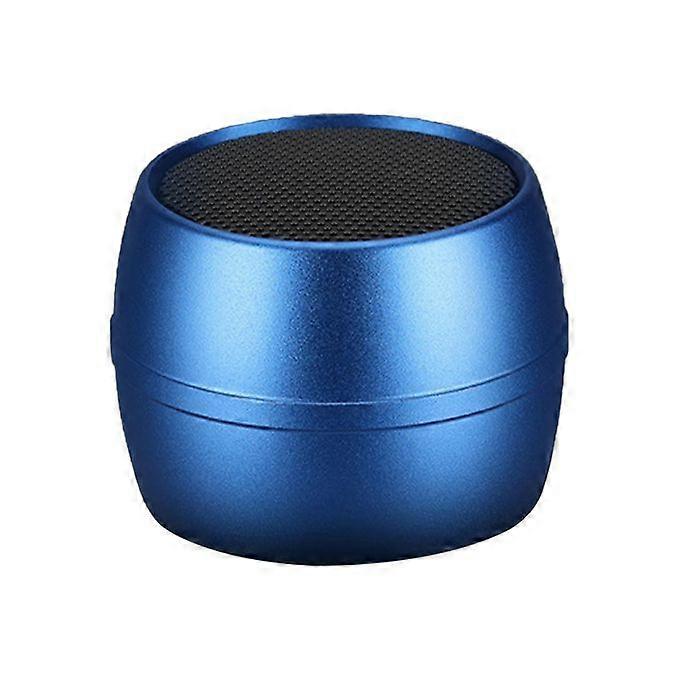 M6 Speaker Bluetooth-compatible 5.0 Rechargeable Mini-Blue