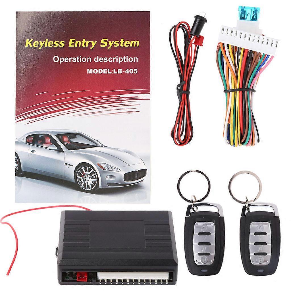  Car Auto Remote Central Door Locking Vehicle Keyless Entry System Kit 12V