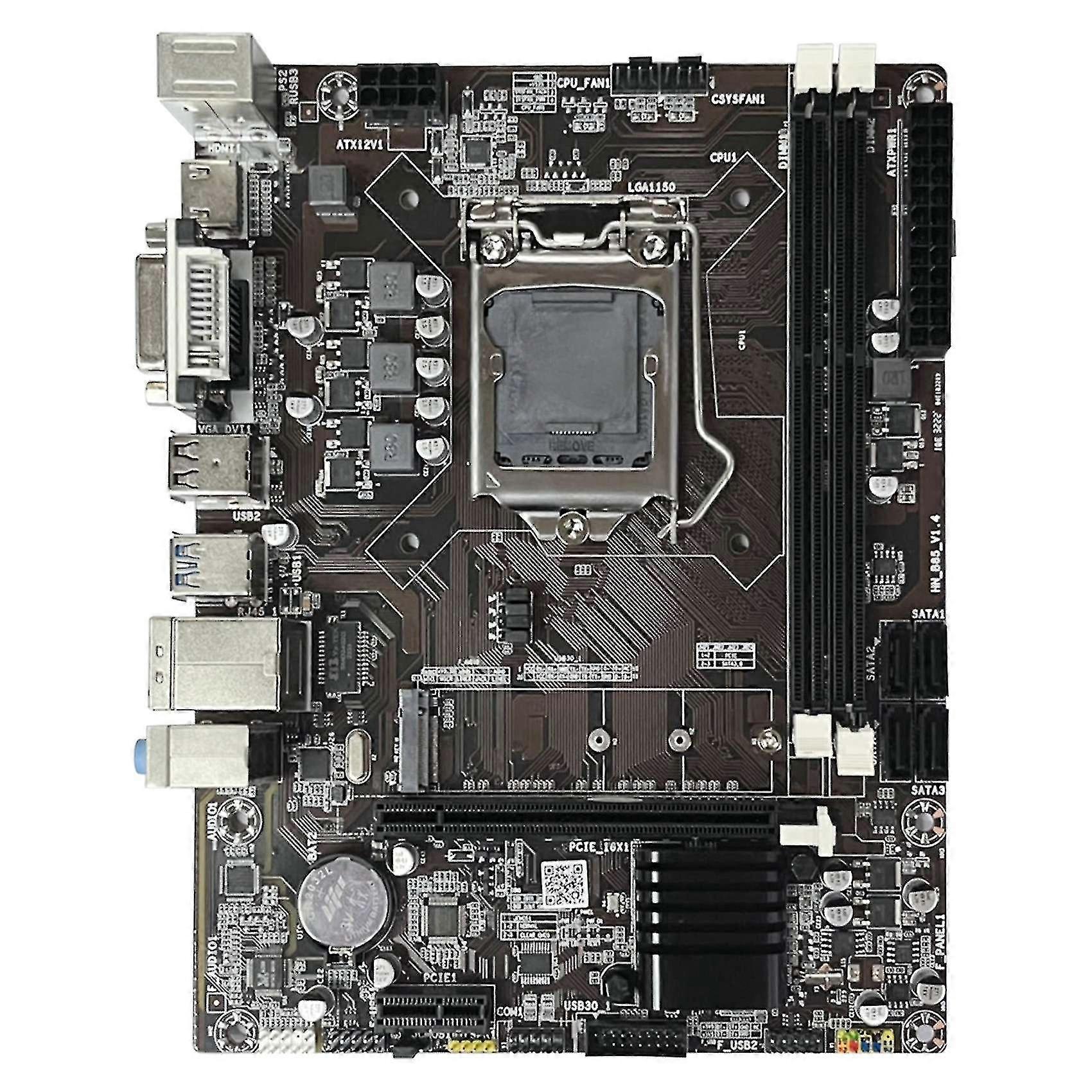 B85 Desktop Motherboard Lga1150 Ddr3 M.2 Nvme Dvi Vga Hd For 4th I7 I5 I3 1150 Cpu Hnb85 Gaming Mot