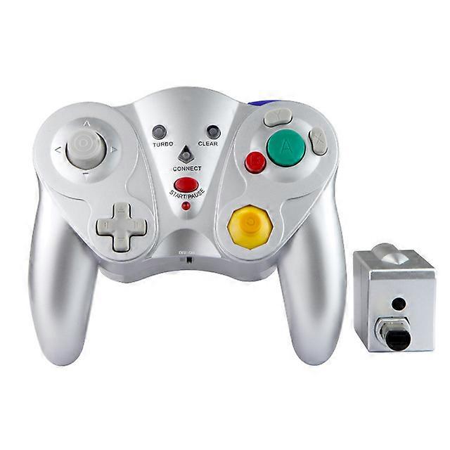 Vogek 2.4G Wireless Gamepad Joypad pour Nintention Game Host, Gamecube Controller Wireless Gamepad pour Will / Wii U Host