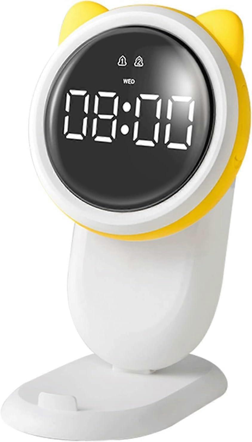Alarm Clock, Large Oversized Digital LED Clock - Shelf Or Wall Mount