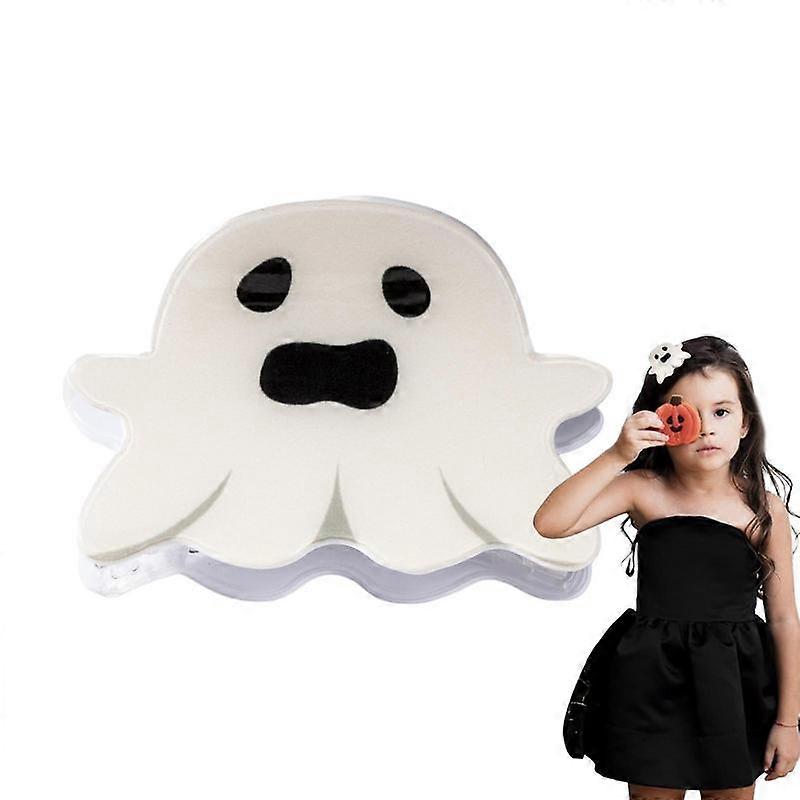 Halloween Hair Clips Small Halloween Hair Claw Clips Cute And Funny Ghost Shape Halloween Clips For Hair Small Halloween Hair
