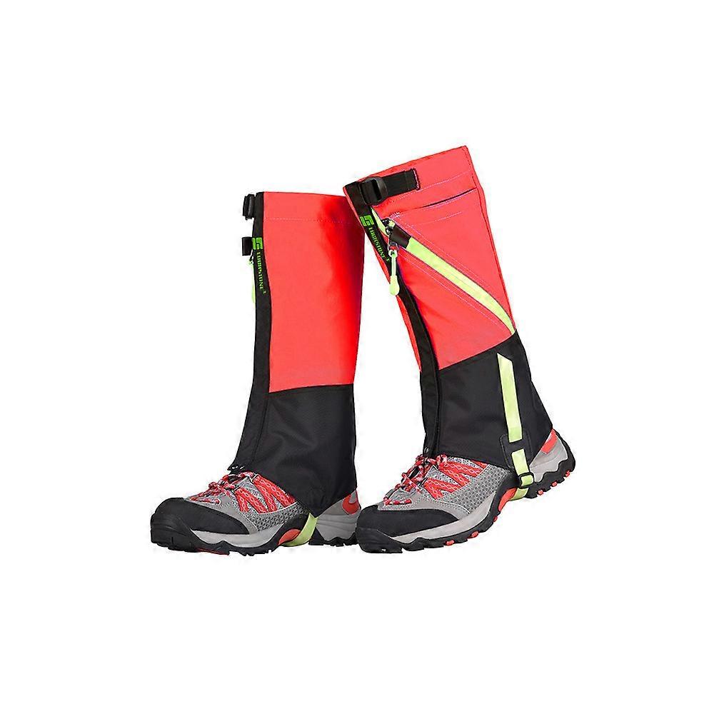 Snow Hiking Gaiters Winter Hiking Gaiters Dual Layer Breathable Skiing Gaiters