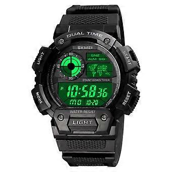 SKMEI 1723 Reloj Electrónico Luminoso con Pantalla Digital LED de Doble Tiempo