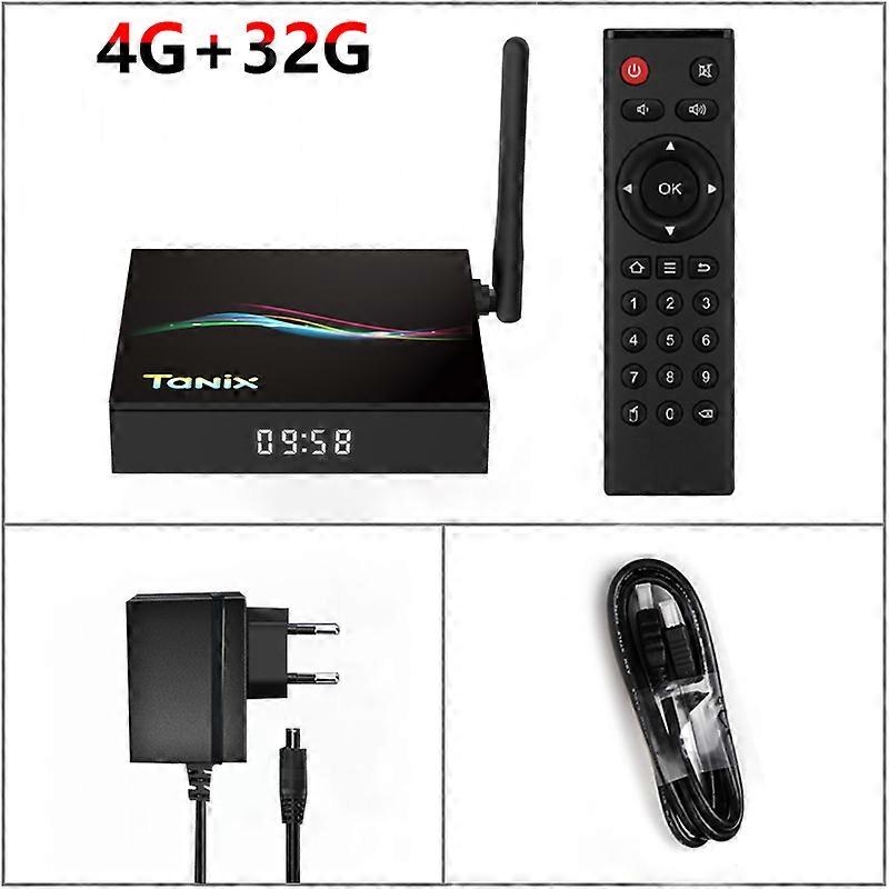 TANIX TX66 Smart TV Box 8K Android 11 RK3566 LAN1000M 2.4G 5G WiFi Bluetooth Controllo vocale Smart Set Top Box Lettore multimediale