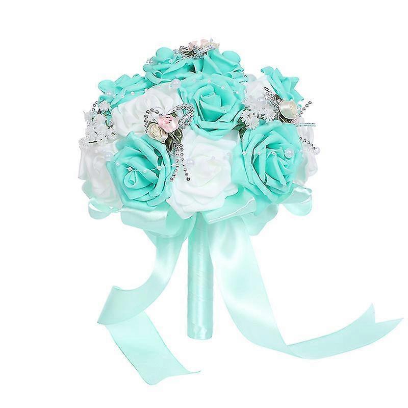 Braut Hand Strauß Pe Simulation Strauß Hochzeit Zubehör Brautstrauß