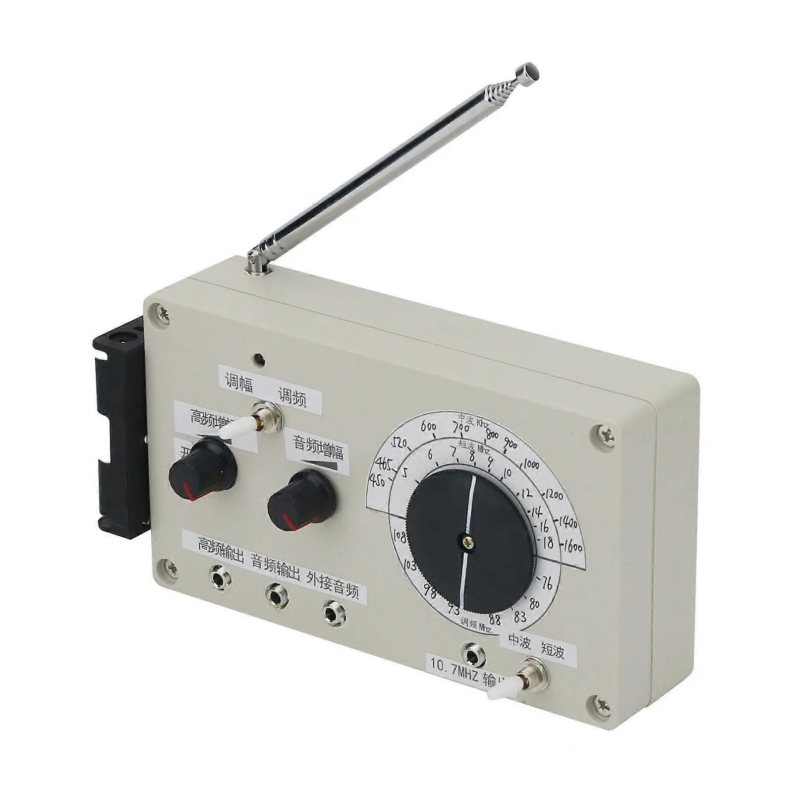 Generatore di segnale AM/FM a 3 bande con uscita wireless e cablata per la riparazione e la sintonizzazione della radio