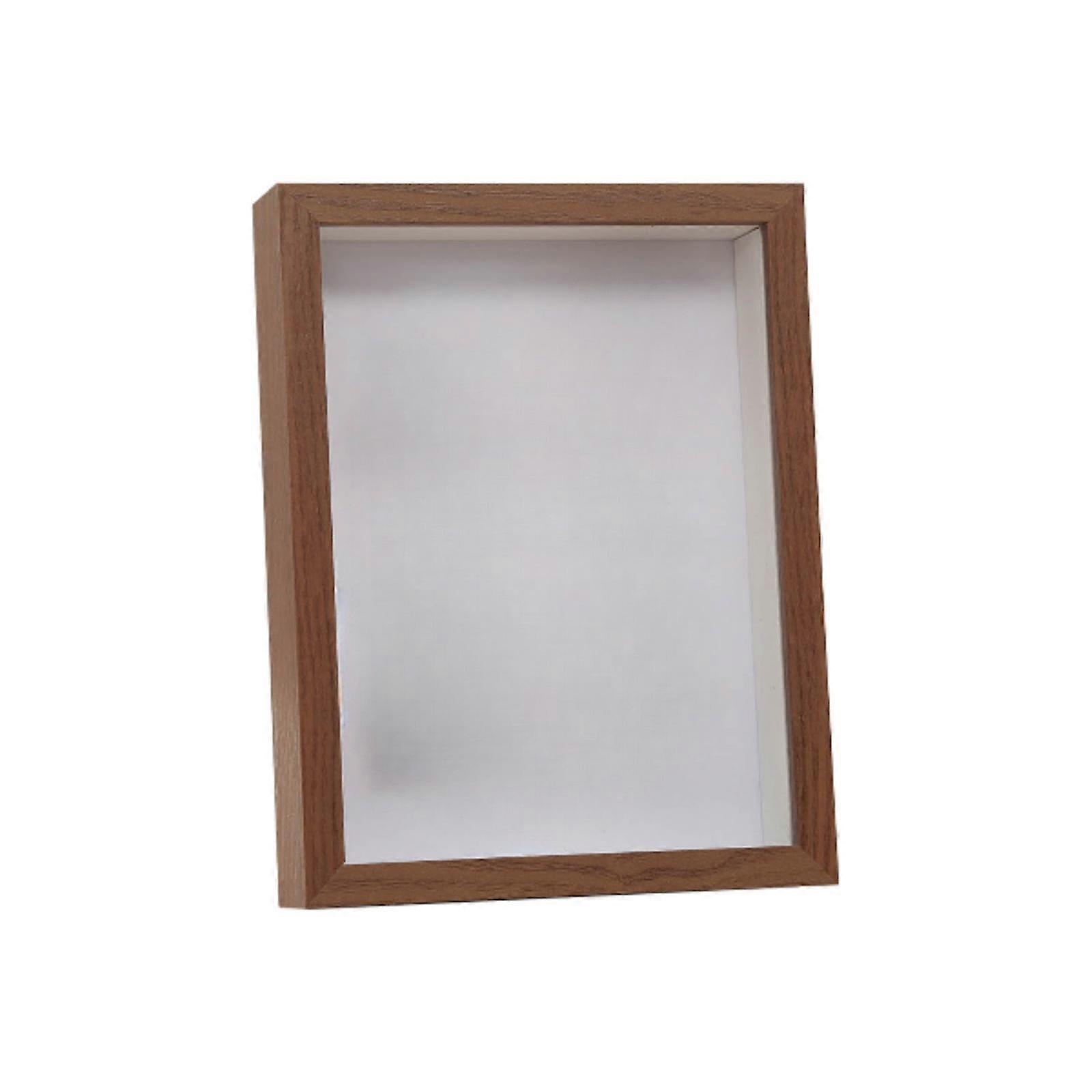 Shadow Box Frame 6X4IN Memory Box Picture Frame Display Case Pentru Buchet Fotografii Suveniruri Medalii Înrămate, dar fără flori 242201