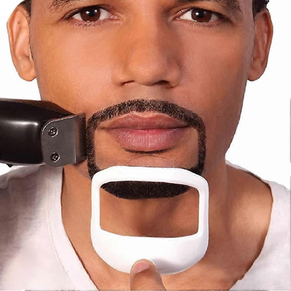 5pcs Mustache Beard Styling Template Precise Cutting Beard Styling Stencil Ideal Present for Men