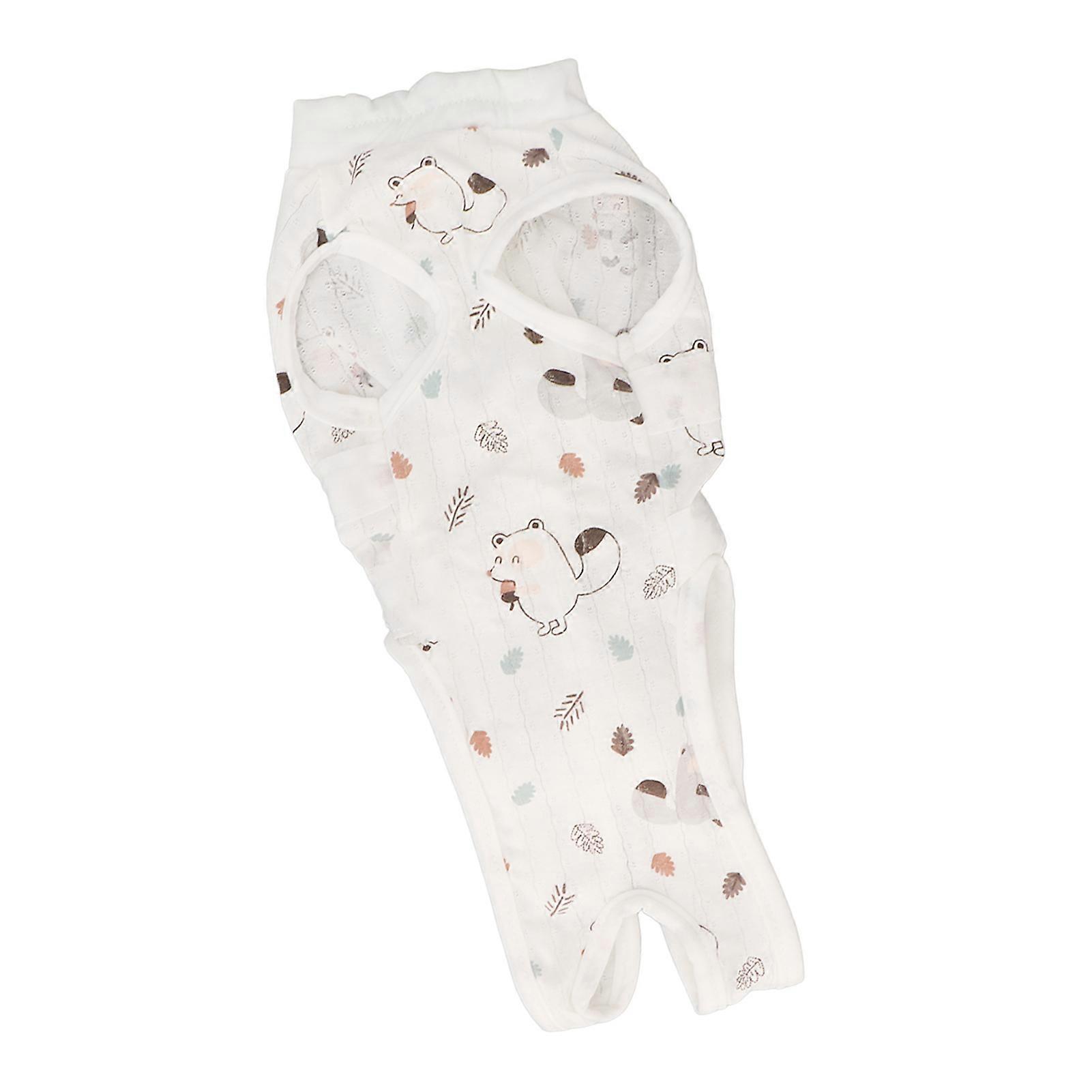 Cat Recovery Suit Cotton Breathable Recovery Suit Body Wrap for Cats and Dogs Little Animals Raccoon M