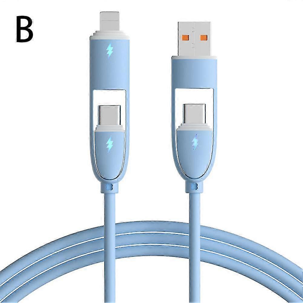 Cellphone Data Line 4 in 1 Fast Charging Data Cable