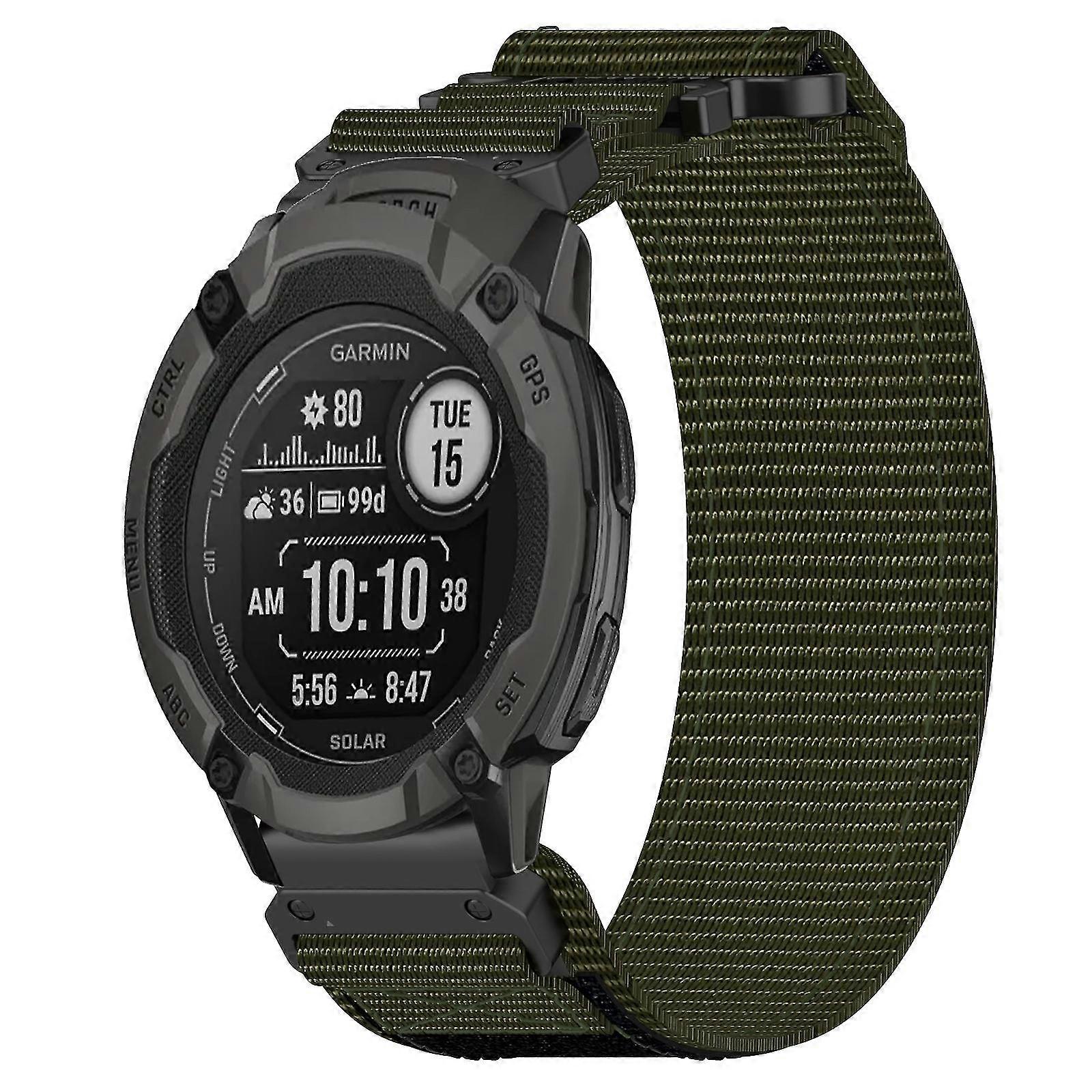22mm nylon urrem til Garmin Instinct 2