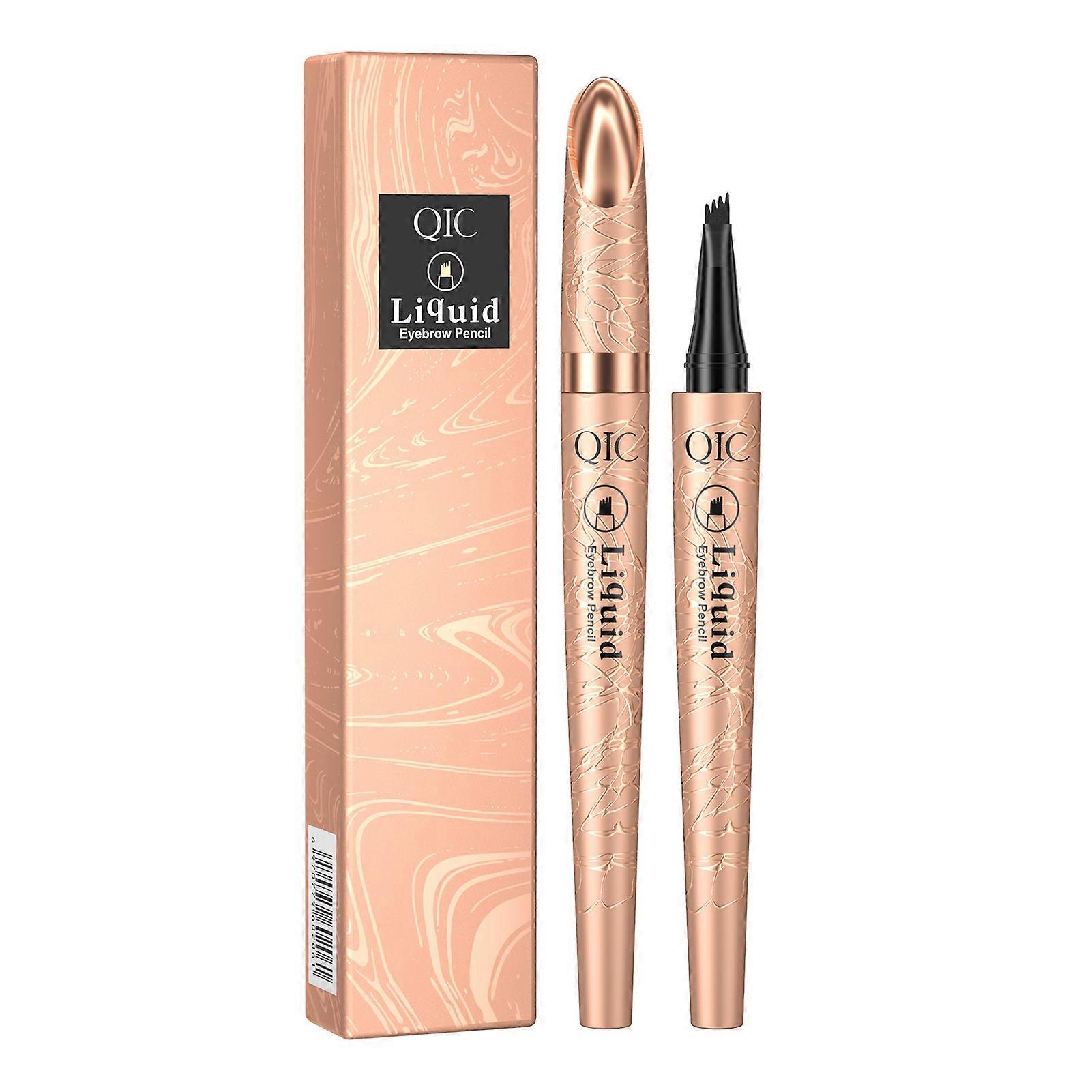 0.4g Eyebrow Contouring Pen Natural Eyebrow Pen with a Micro-Fork Tip Applicator Stay on All Day for Women