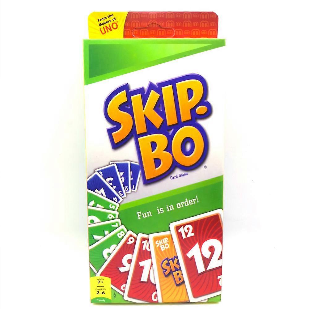 Klassiskt UNO Solitaire Brdspel SKIp.BO bestruket papper