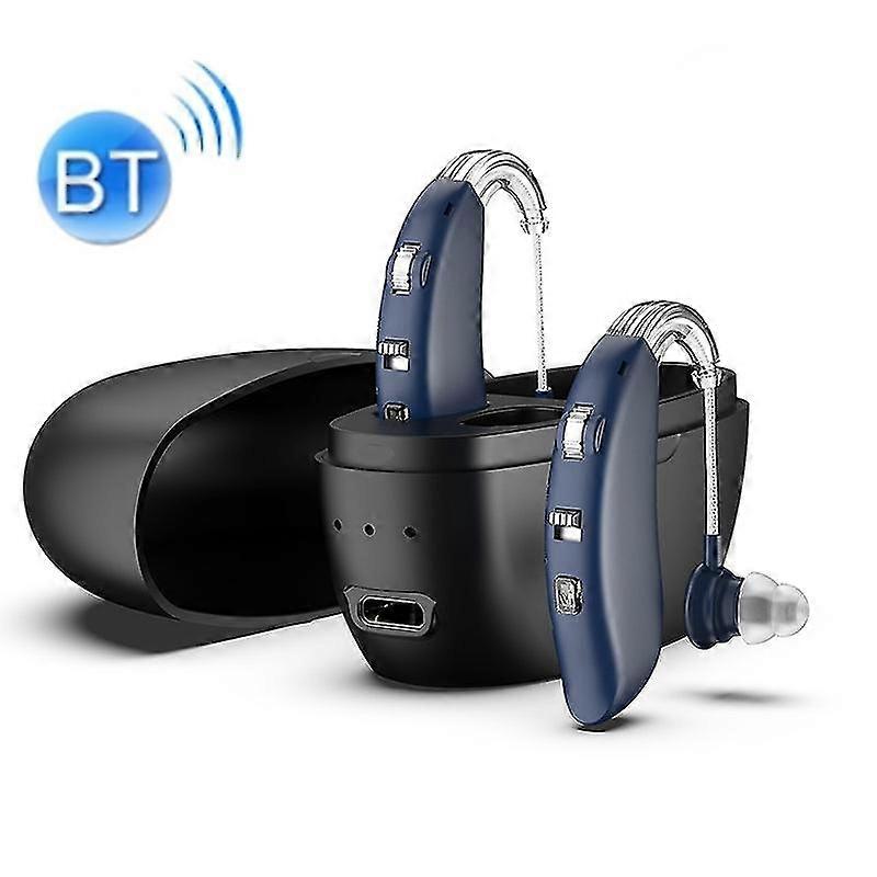 pour l’aide auditive Gm-301, spécification : Avec Chargeur Bleu + Noir Avec Chargeur Bleu + Noir