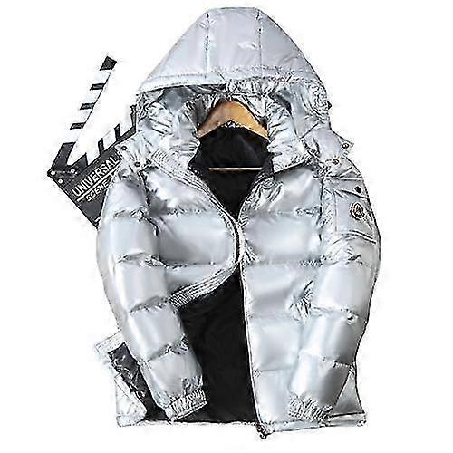 Winter Men's Warm Hooded Duck Down Jacket Short Coat