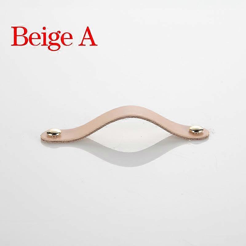 1Pcs Soft PU Leather Handle and Knobs Door Knobs Pull With Screws Dresser Drawer Cabinet