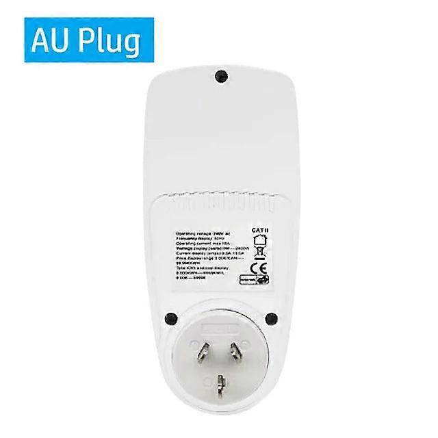 Ac110v-250v Intelligent Bilg Lcd Digital Power Metering Eu Uk Au Us Plug Electricity Measuring Socket