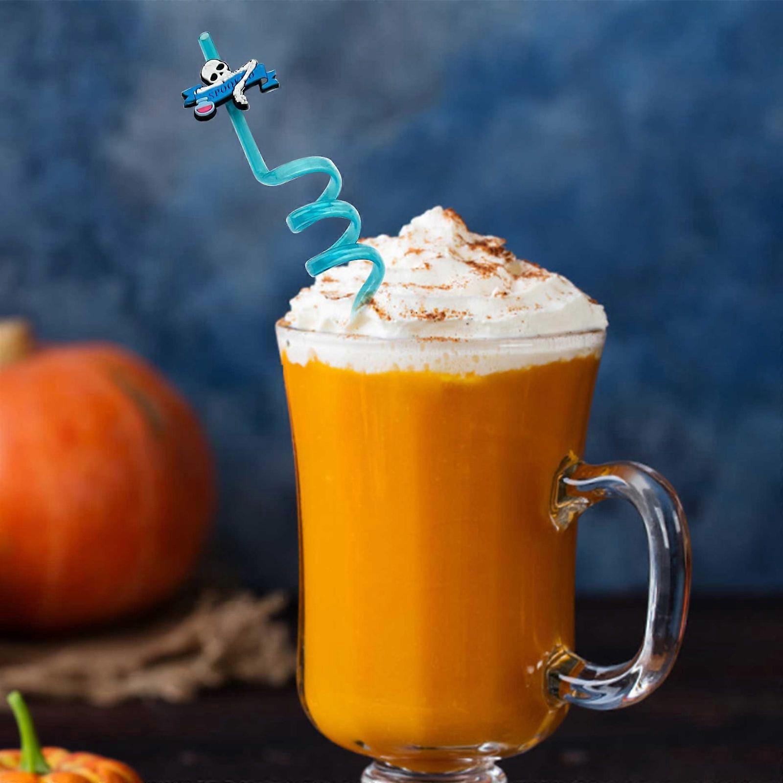 Halloween Beliebte Strohhalme Geburtstagsparty Kinder Strohhalme Wiederverwendbare Strohhalme