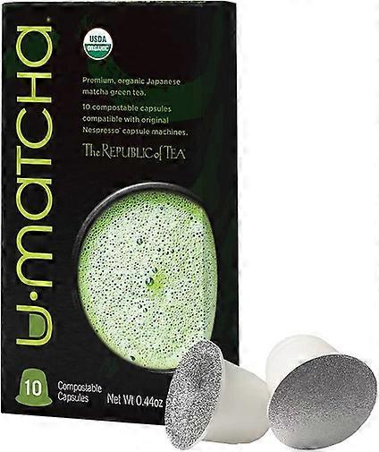 Republiken Tea U Matcha Grönt Te Kapslar