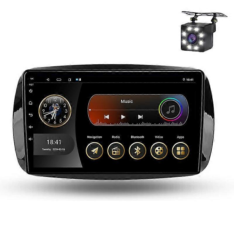 Car Radio Android For Benz Smart Fortwo 3 C453 A453 2014-2020 Auto Multimedia Player Stereo