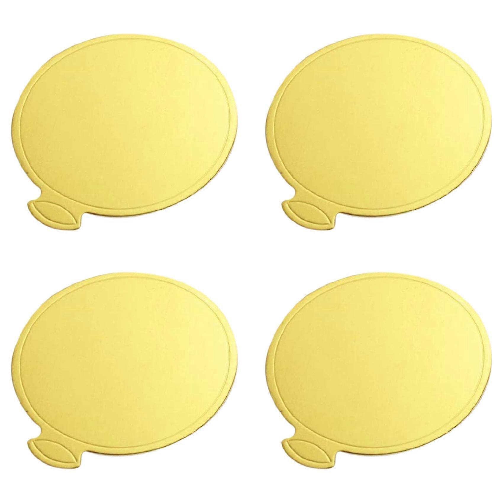 mini gouden kartonnen cake basis, 100 stuks cakeplaat kartonnen basis