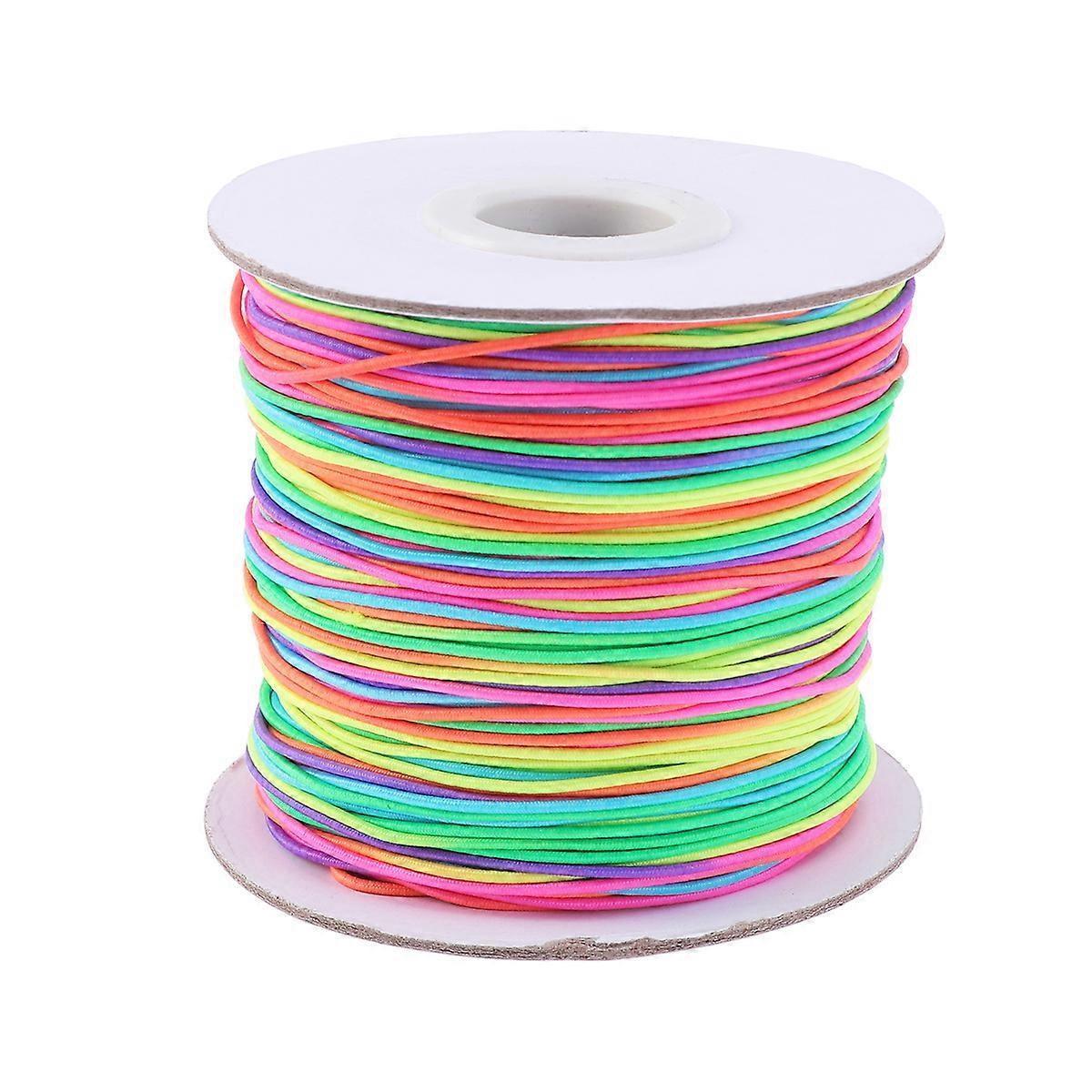 1mm Round Elastic Cord Beading Stretch Thread for Jewelry Making DIY Bracelet Elastic String Rope for Necklace Jewelry Making Supply