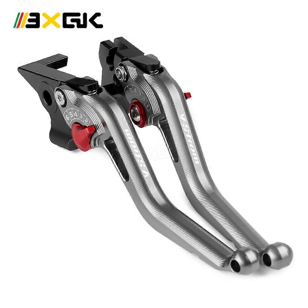 لسوزوكي DL1000 / V-STROM / XT 2002-2022 DL1050 / V-STROM 2020 CNC قابل للتعديل قصيرا الفرامل القابض الرافعات ملحقات الدراجات النارية