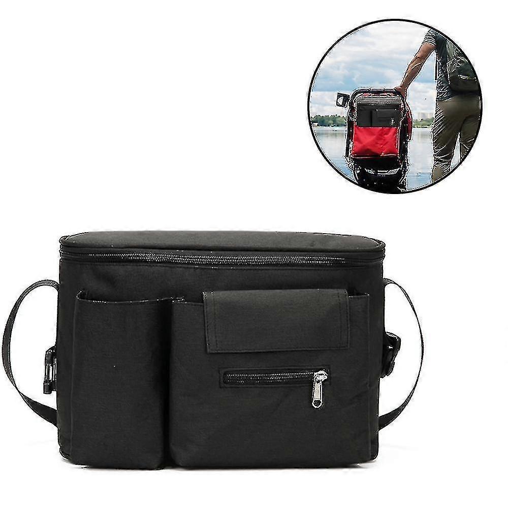Large Capacity Universal Stroller Organizer Waterproof Insulated Cup Holder