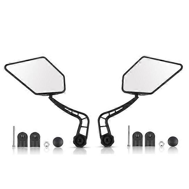 Bike Rear View Mirror Reflector Adjustable Rotatable Handlebar Mirror Clear Rearview Electric Scooter Cycling Bicycle Accessory