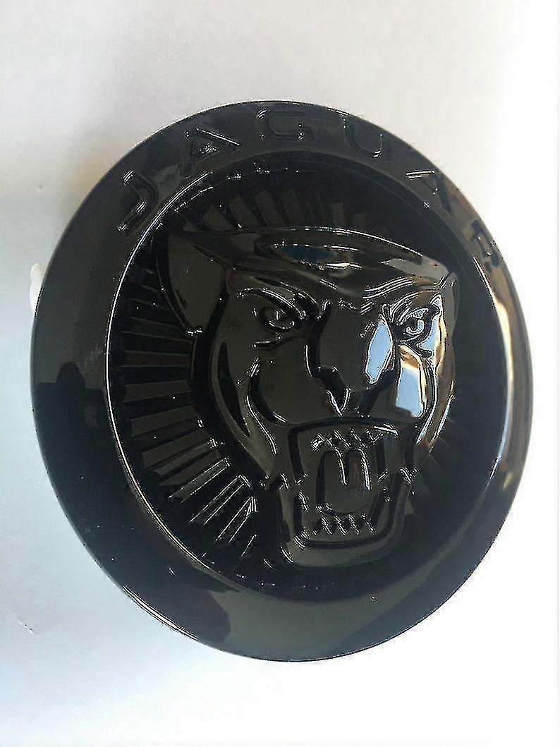 Jaguar Grille Badge - Black 85mm