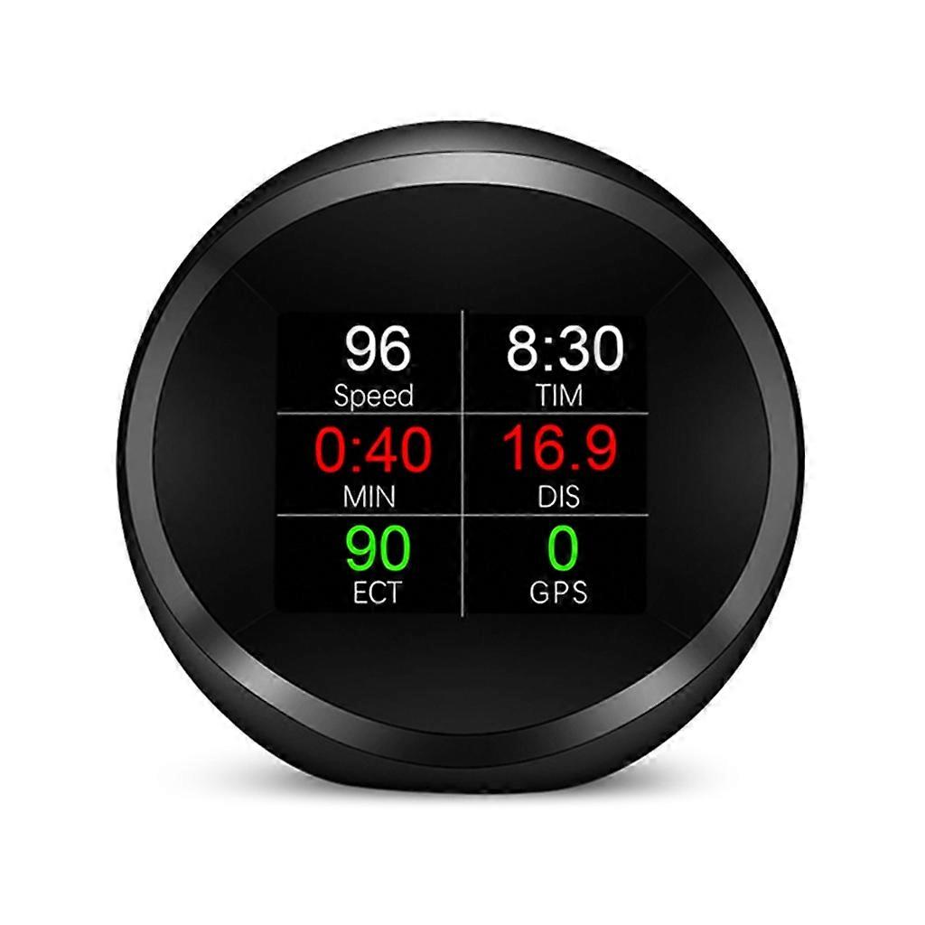 Universal Head Up Display (HUD) with Digital Multi Function and Multi Alarm Setting Security Alarm Speedometer