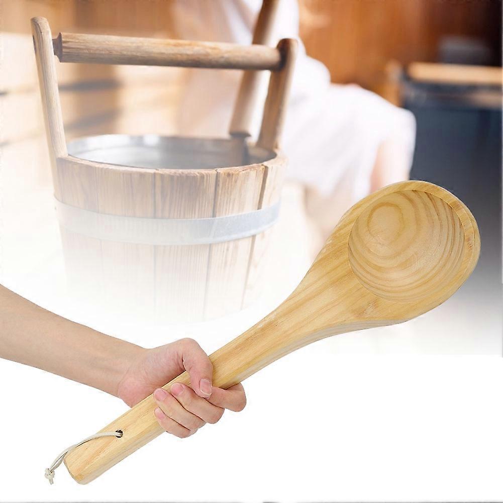 Sauna Water Dipper Spoon Handmade Single Spoon Sauna Accessories