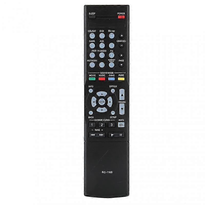 DENON RC-1169 ABS Power Amplifier Remote Control - Durable Black Replacement Accessory