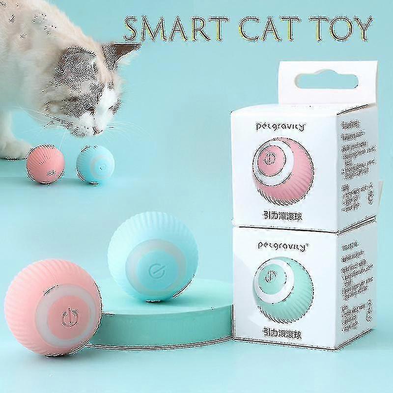 Automatic Rolling Ball Electric Cat Toys - Interactive Smart Cat Toys for Training and Entertainment