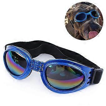 Pet Sunglass With Strap,dog Uv Glasses With Chin Strap Adjustable,anti