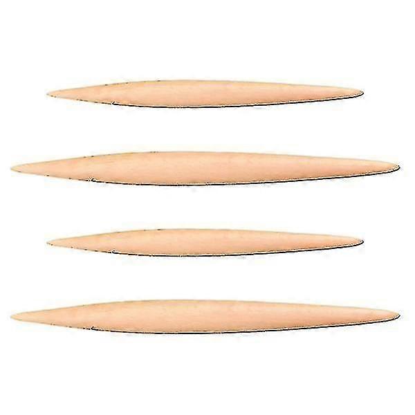 4pcs Wooden Rolling Pin Dough Roller Kitchen Rolling Sticks Roller Pin Baking Tool