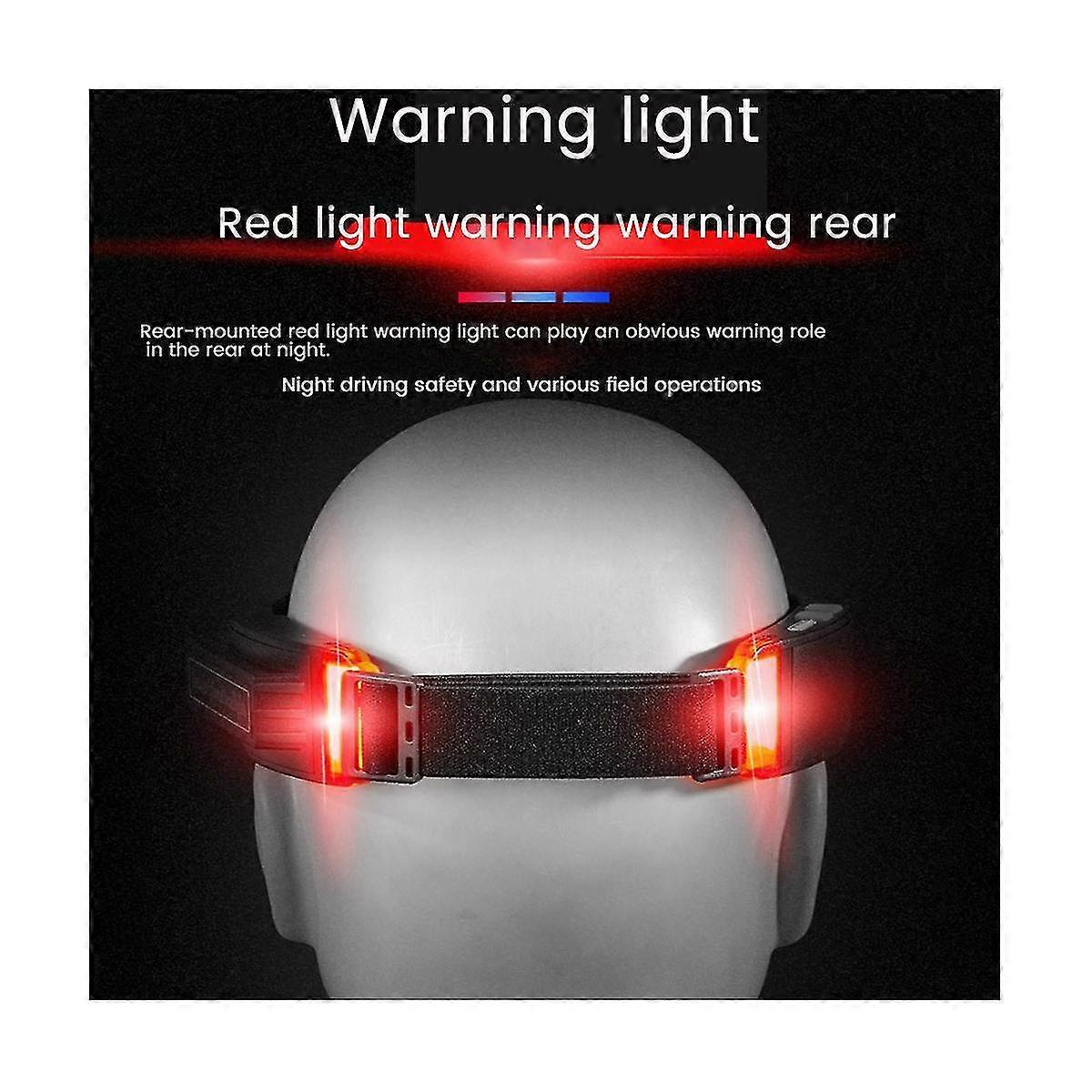 Sensor Head Light Lamp Cob Head Light Lamp Flashlight Usb Rechargeable Fishing Lighting Headlight B