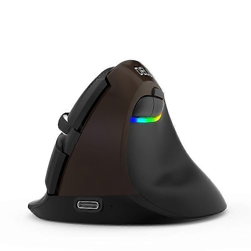 DELUX Bluetooth Rechargeable Vertical Mouse