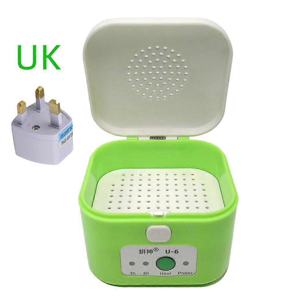 Hearing Aid Drying Box Accessories USB Charging Green DC 5V