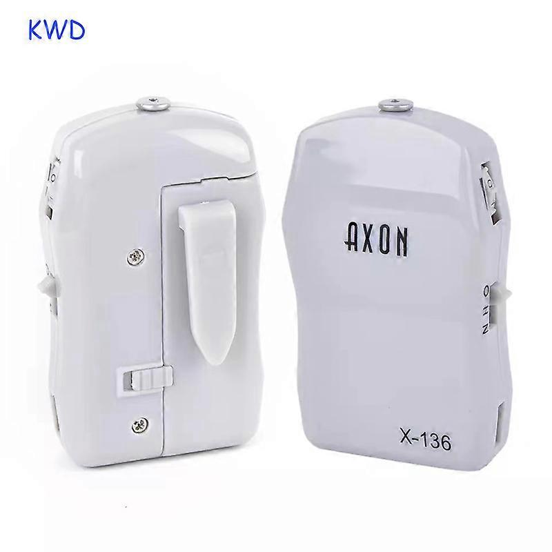 Mini Hearing Aid Sound Amplification Unit High Quality AXON X-136 Hearing Aid Wired Box Sound Amplifier Receiver Ear Protecthion