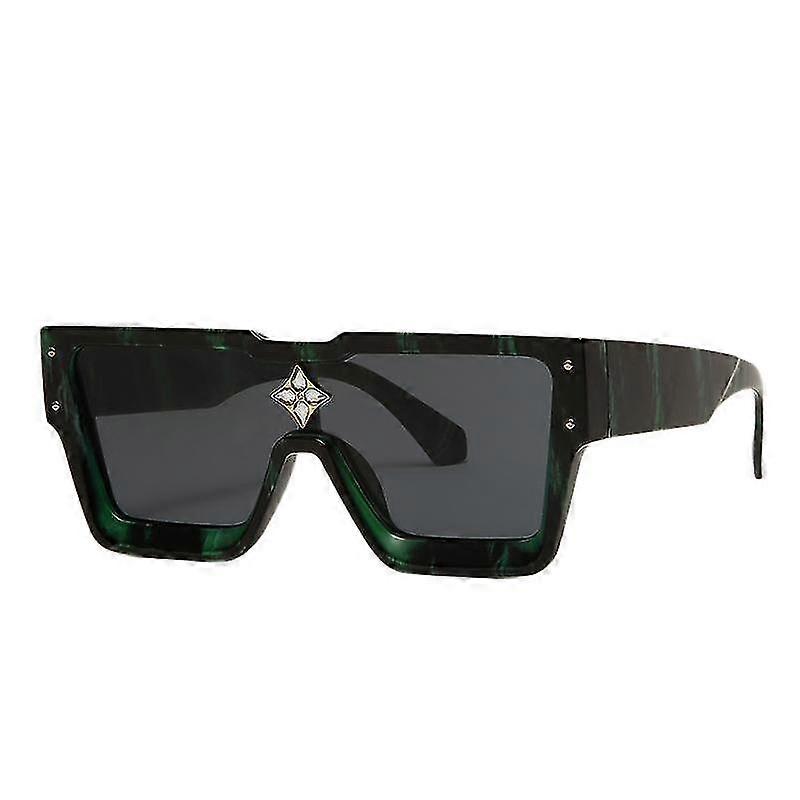 SBSG quare Oversized sluneční brýle pro ženy Muži Flat Top Módní odstíny