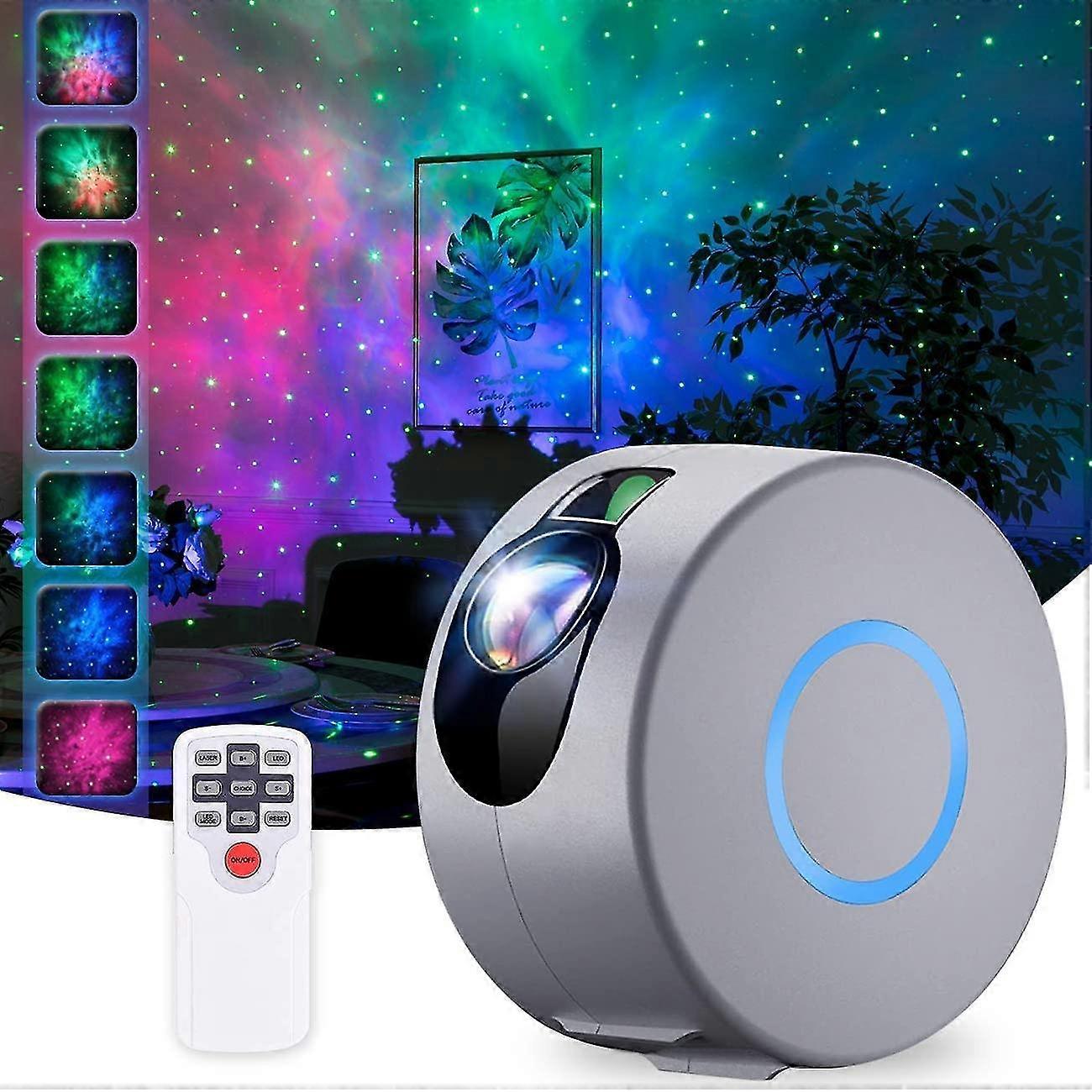 Star Projector, Galaxy Projector With Led Nebula Cloud,star Light Projector With Remote Control For Kids Adults Bedroom/home Theatre/party/game Rooms