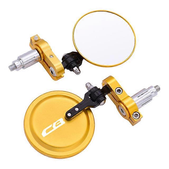 Specchietti per moto Specchietti laterali da 3 pollici rotondi pieghevoli per Honda CB125R CB650R CB190R CB250R CB300R CB400 CB500X CB1000R