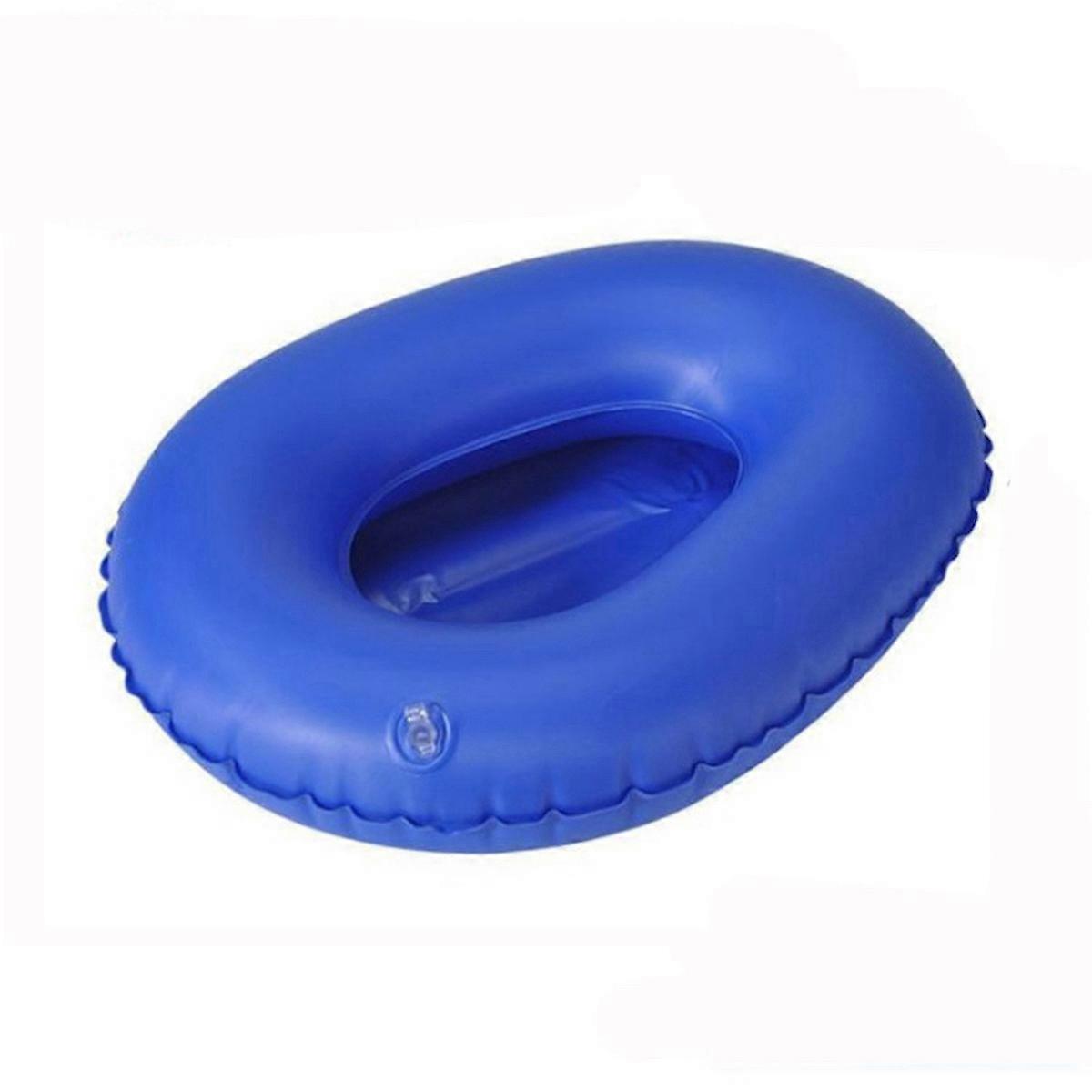 Inflateable Bedpan Portable Commode Pan for Elderly, Handicapped and Disabled