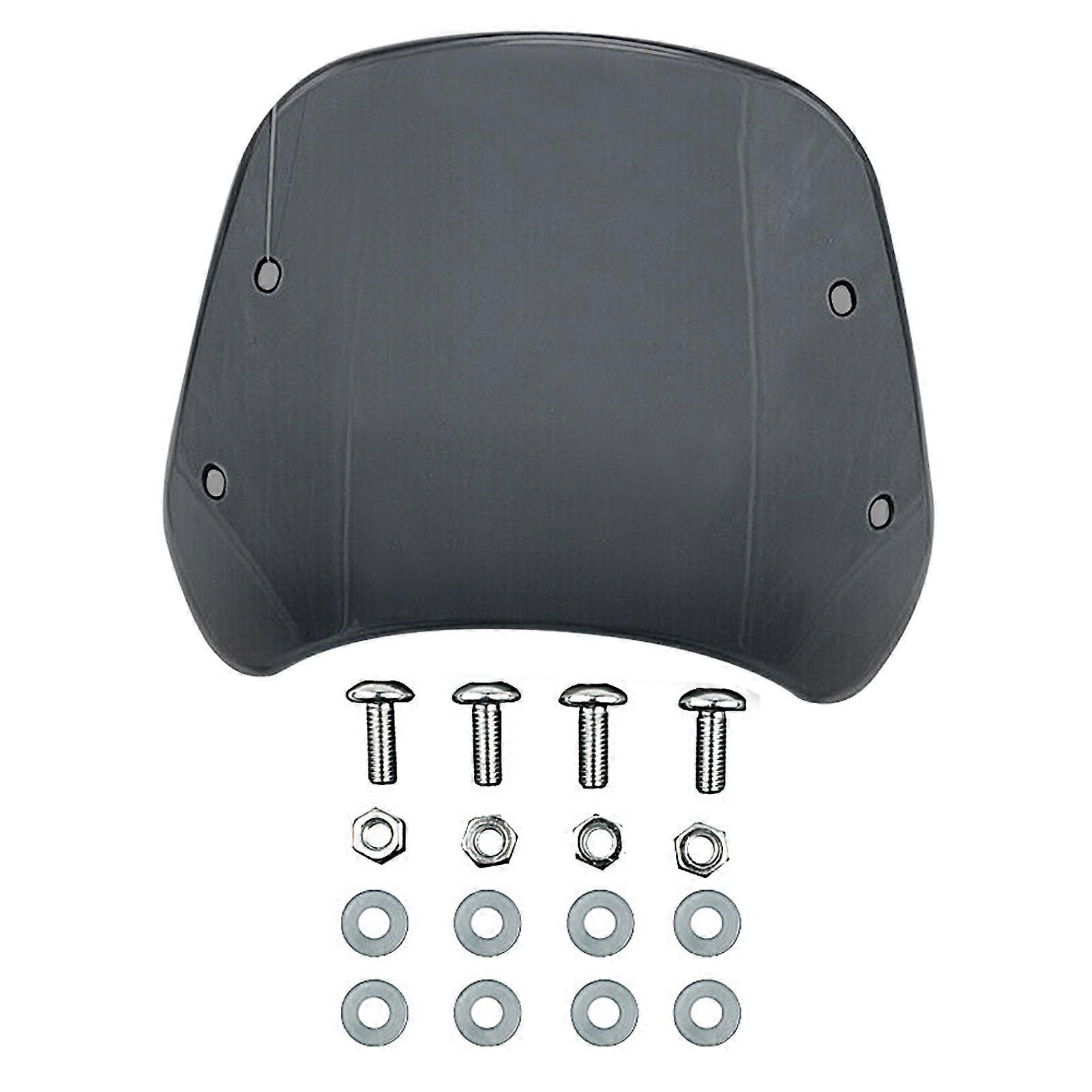 5 To 7inch Headlight Front Windshield Motorcycle Windscreen Extension Universal ABS Easy Install Decortative Styling With Screws