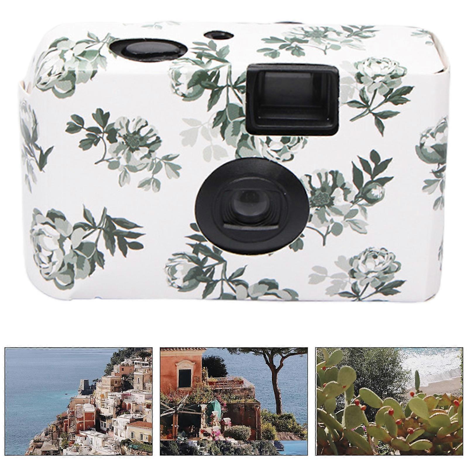 Single-Use Film Camera Disposable Film Camera with 17 Pieces Films F/8 ...