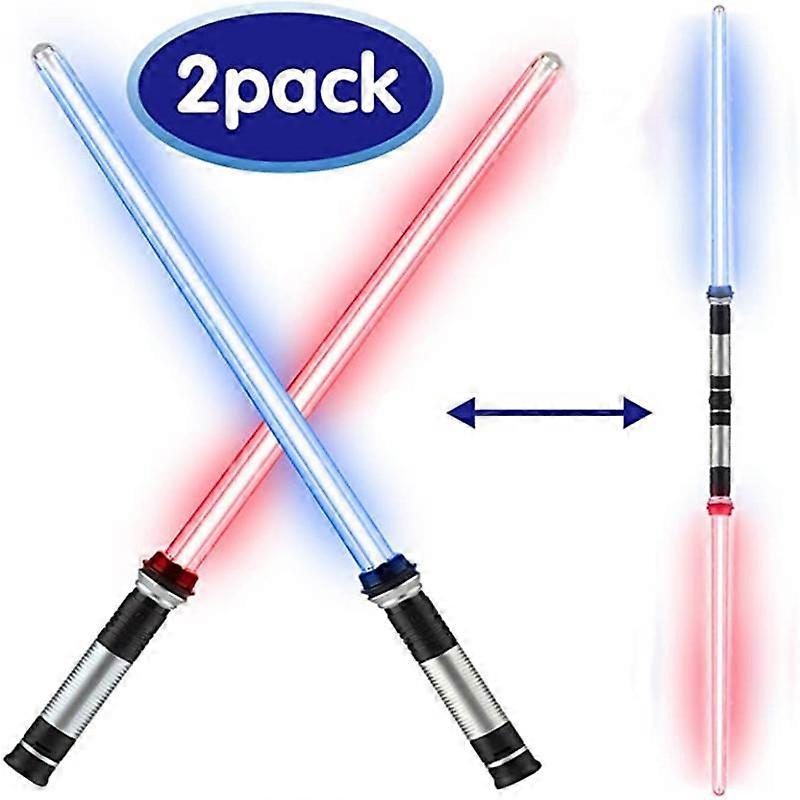2 Pack Light Up Saber with 7 Colors Changeable