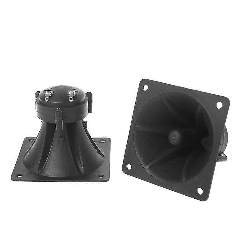 2 Pieces Speaker Horn Tweeter Piezo Tweeter Circular Piezo Tweeter Durable